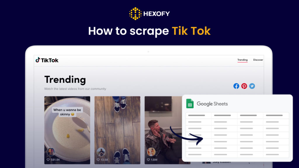 How to scrape TikTok
