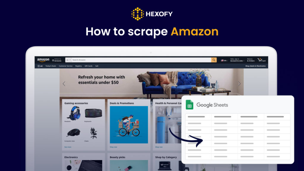 How to scrape Amazon