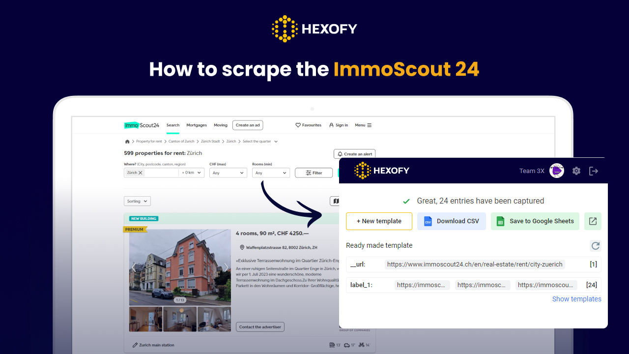 How to scrape ImmoScout 24