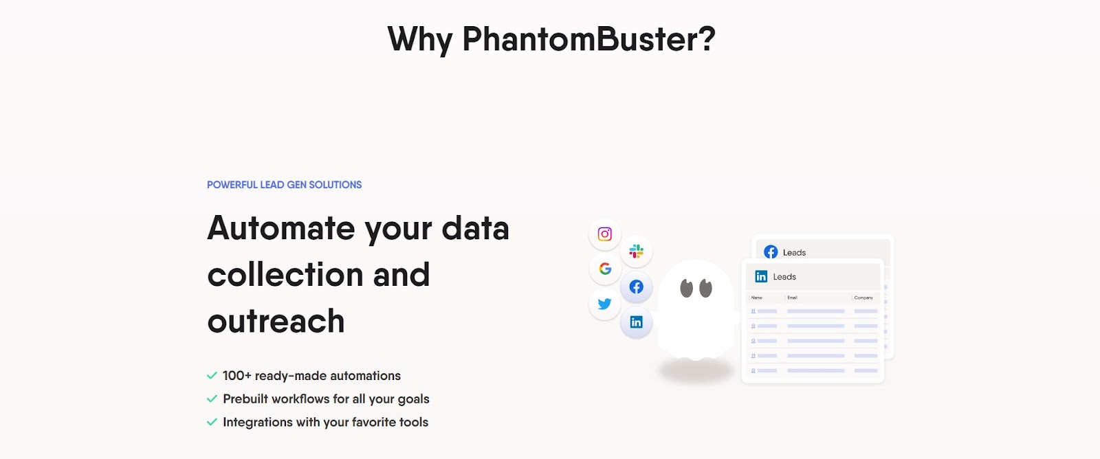PhantomBuster for TIkTok scraping